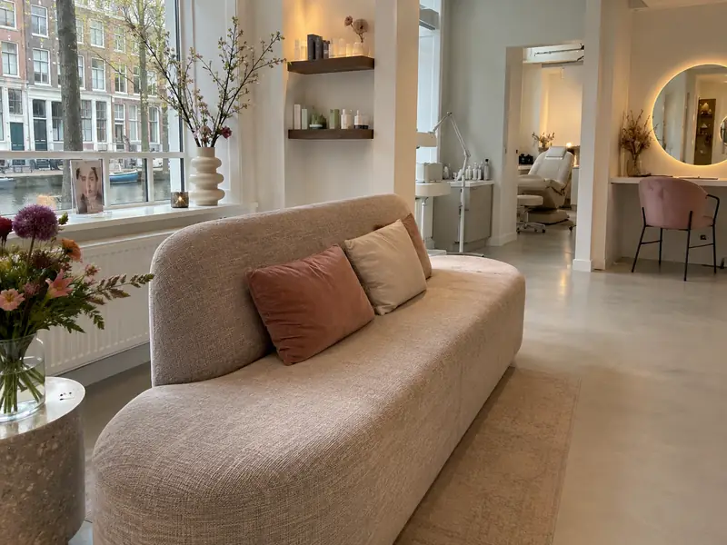 Gereinigd meubilair, beauty en wellness