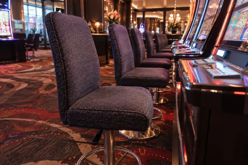 Gereinigd meubilair, casino's