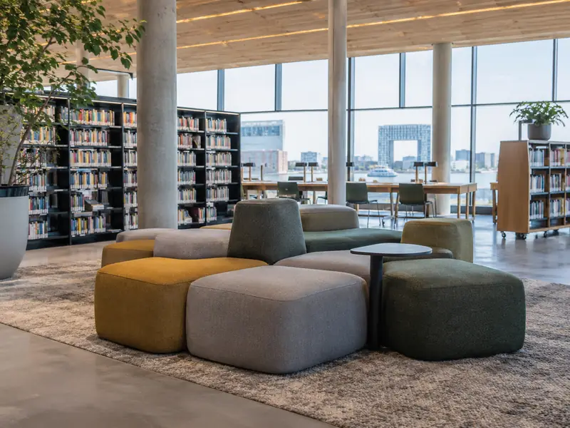 Gereinigd meubilair, cultuur en musea