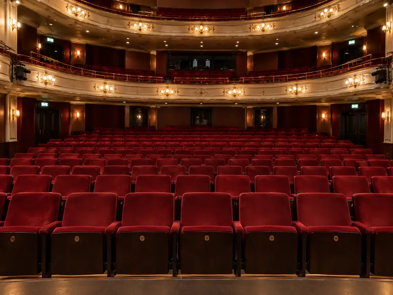 Gereinigd meubilair, theaters