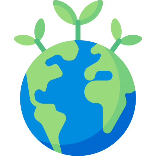 Milieuvriendelijke reiniging icoon